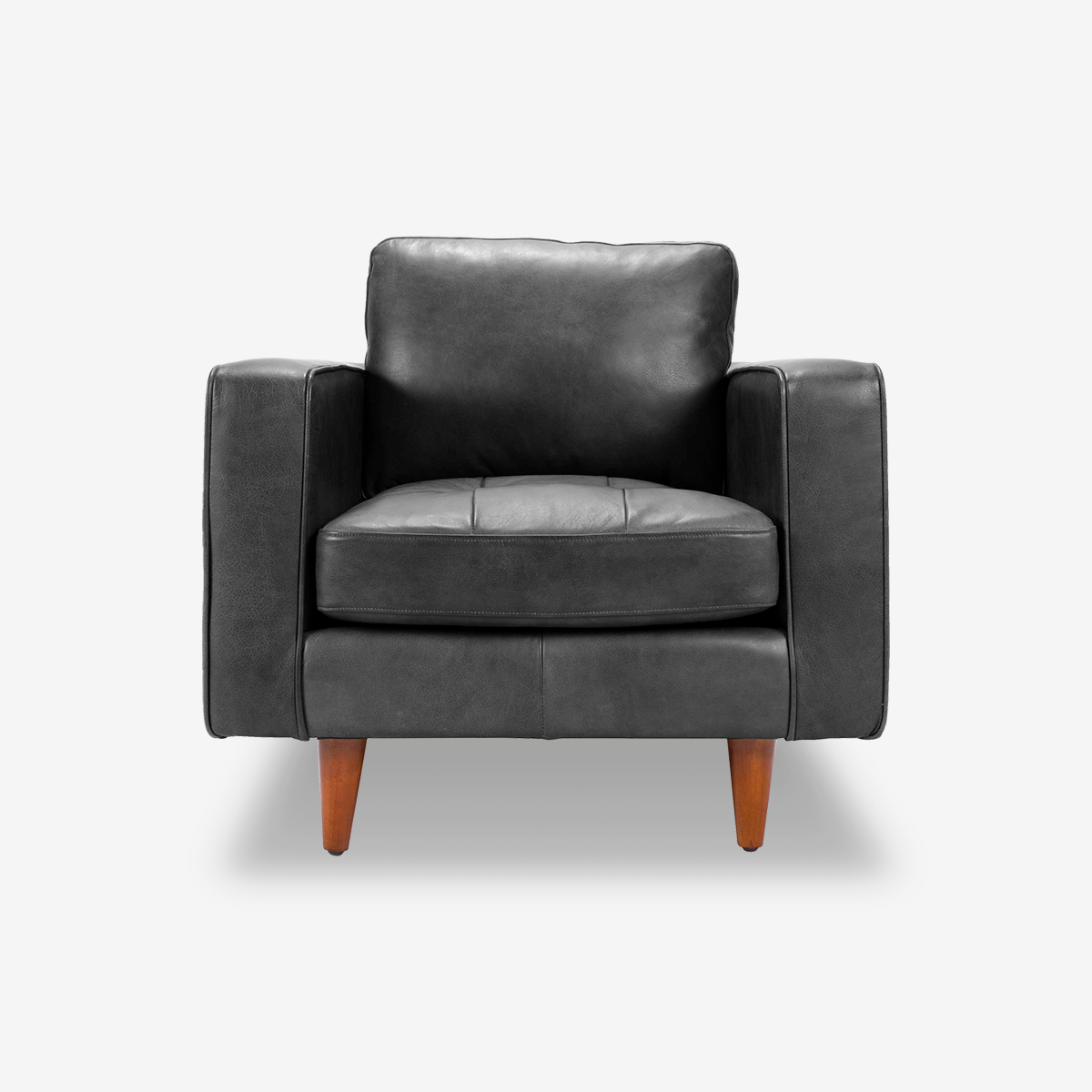 Daniel Industrial Leather Armchair