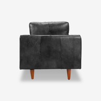 Daniel Industrial Leather Armchair