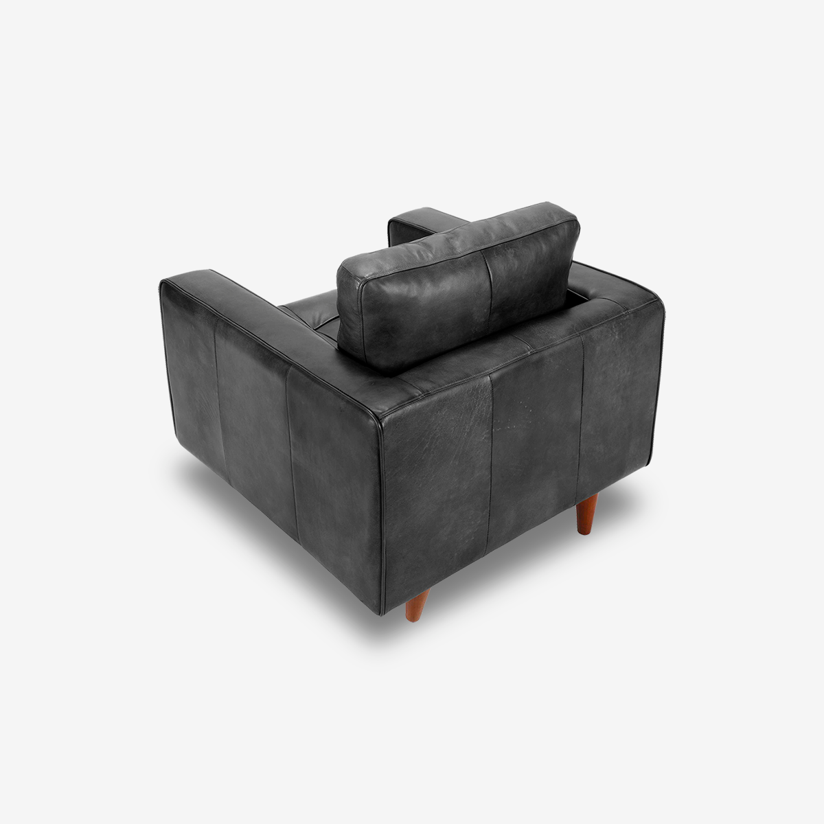 Daniel Industrial Leather Armchair