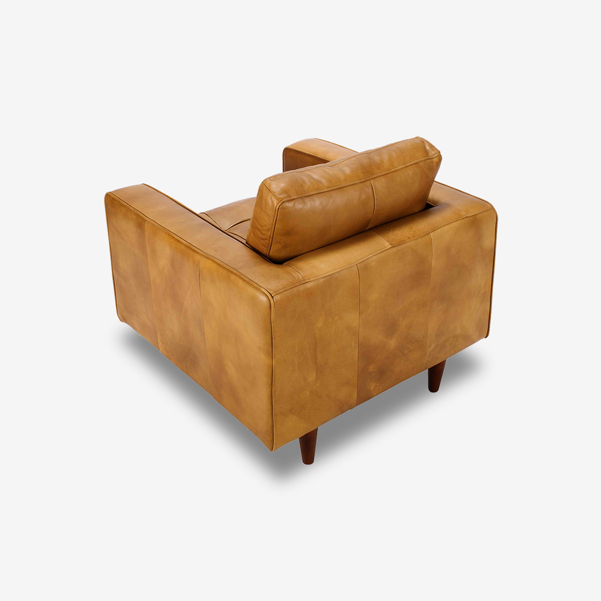 Daniel Industrial Leather Armchair