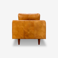 Daniel Industrial Leather Armchair