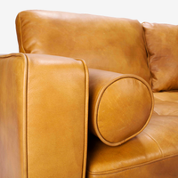 Daniel Leather L-Shape Sofa