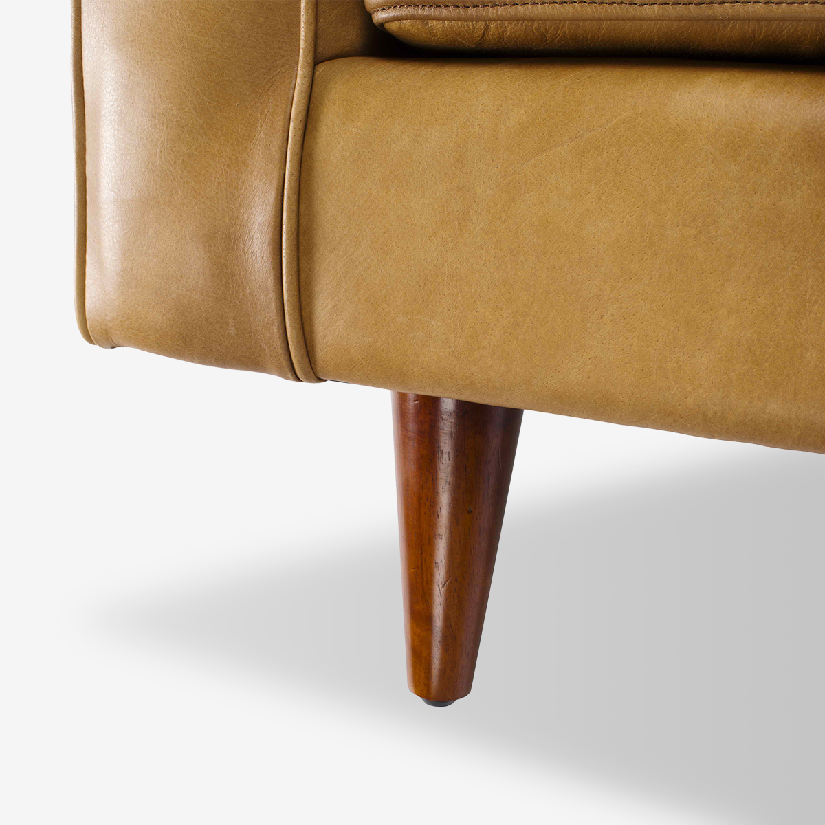 Daniel Leather L-Shape Sofa