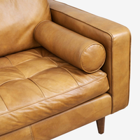 Daniel Leather L-Shape Sofa