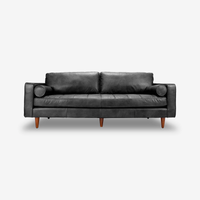 Jemmy Leather Sofa