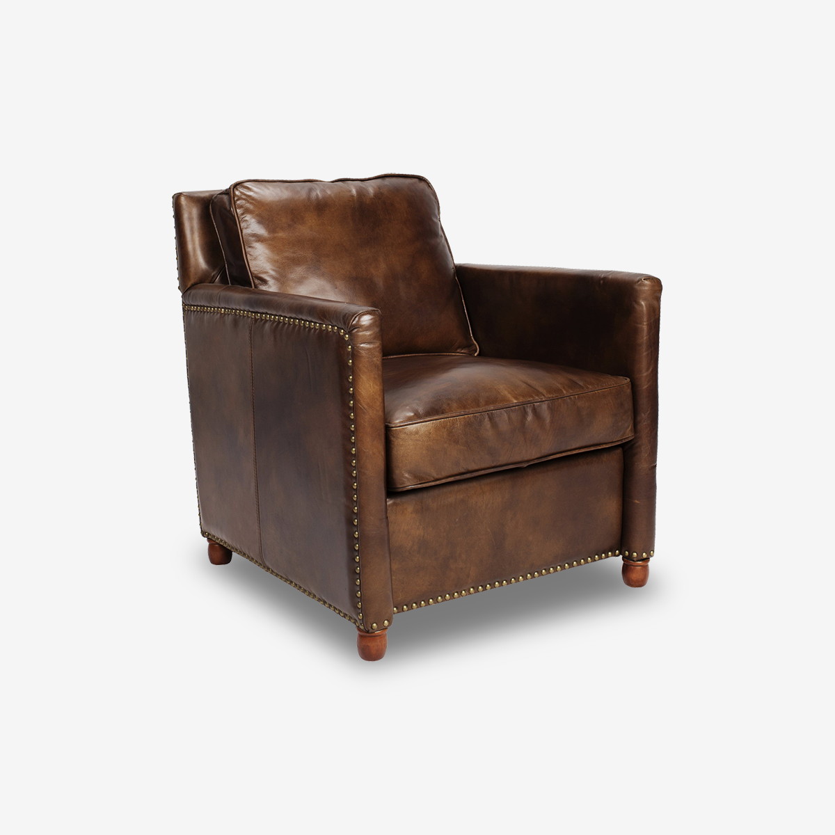 Dalttisi Industrial Leather Armchair