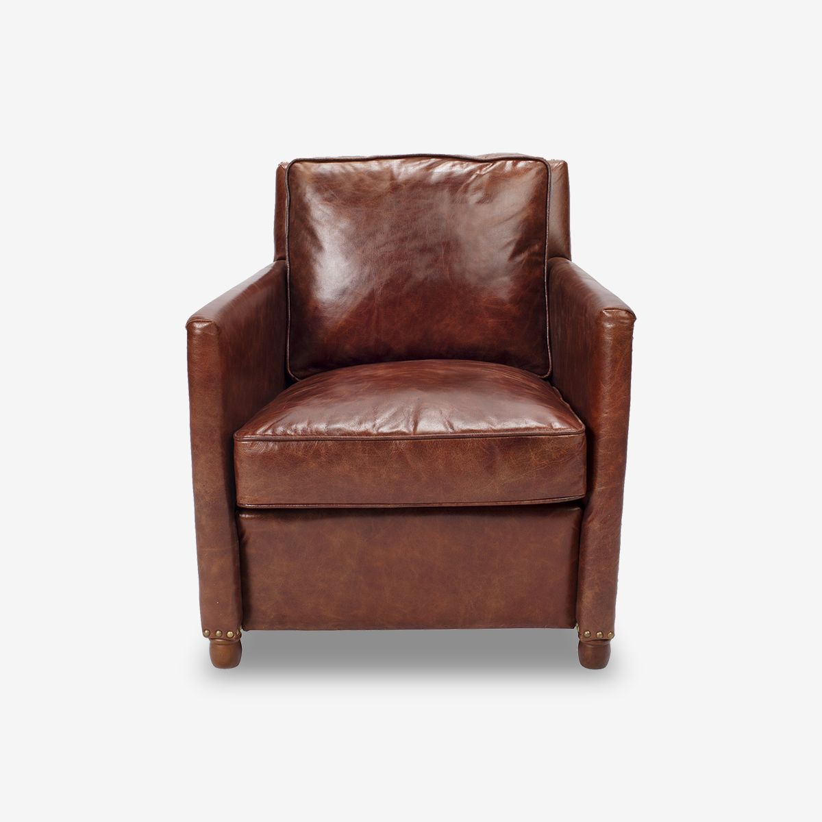 Dalttisi Industrial Leather Armchair