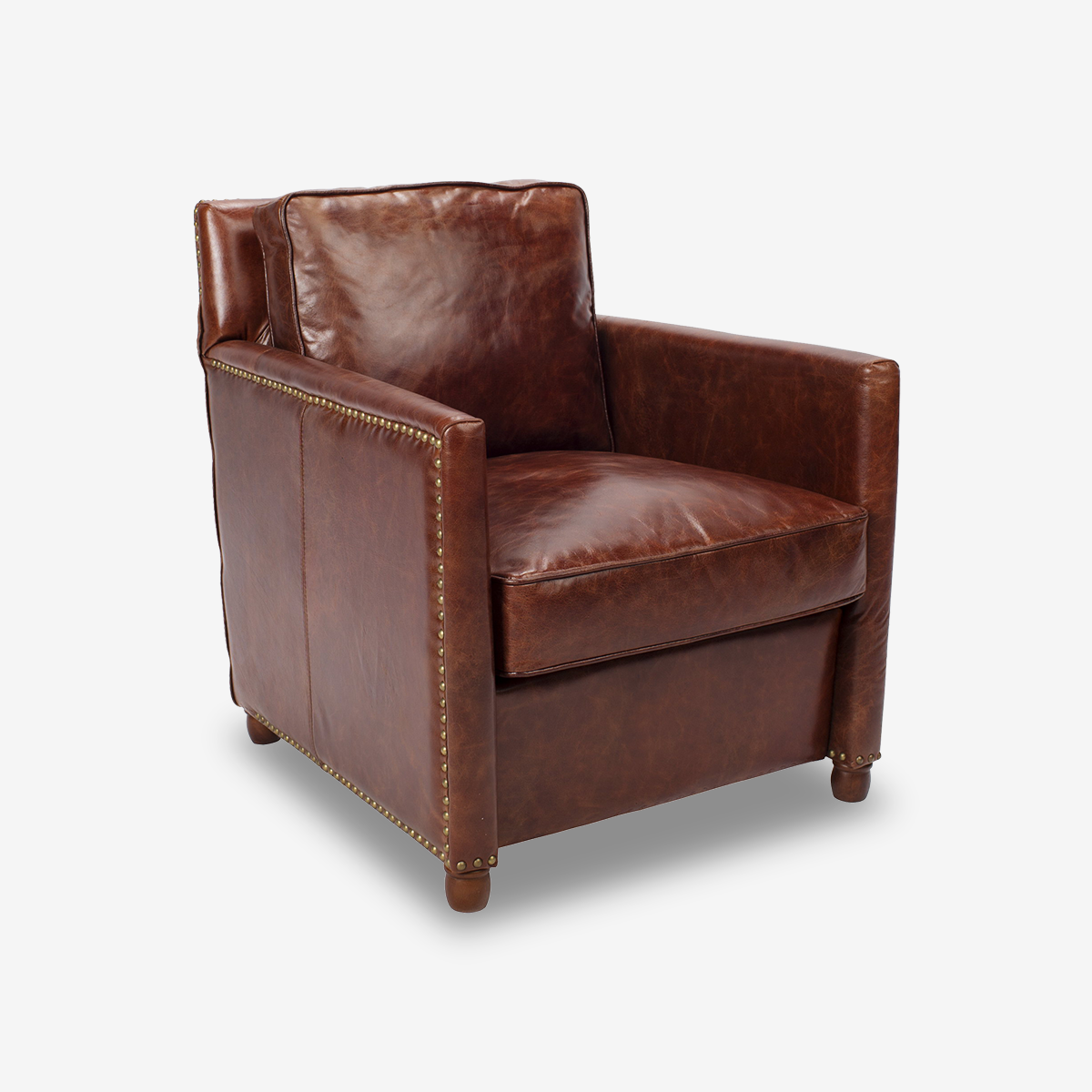 Dalttisi Industrial Leather Armchair
