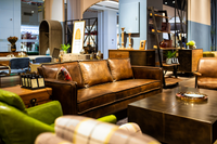 Francis Classic Leather Sofa