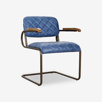 Fulton Vintage Leather Dining Chair