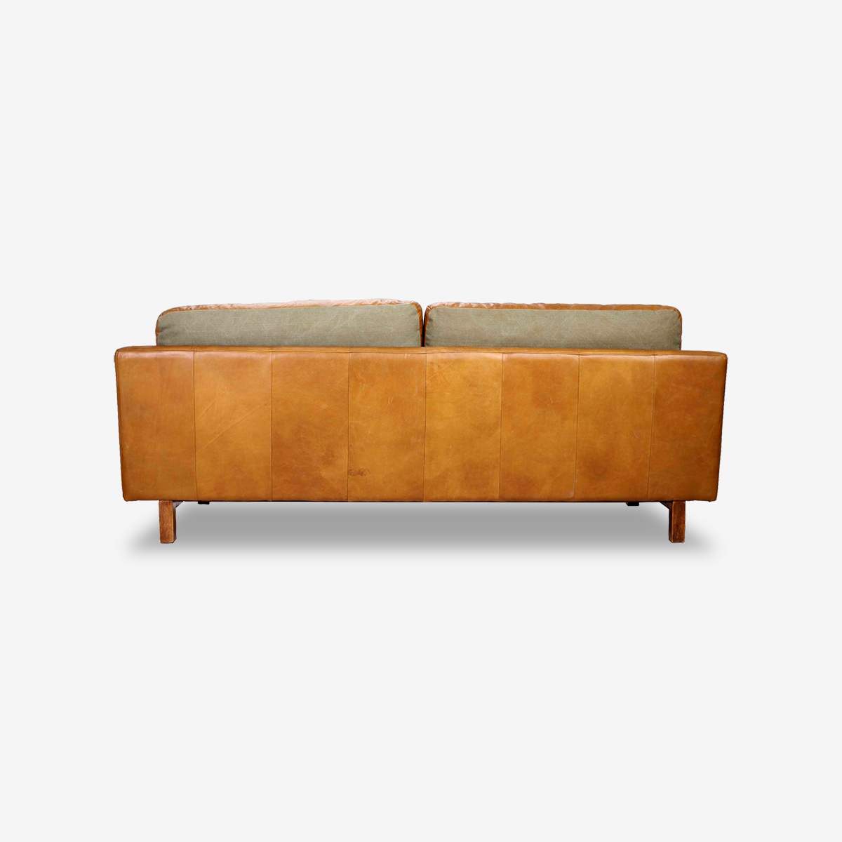 Gabriel Minimalist Leather Sofa
