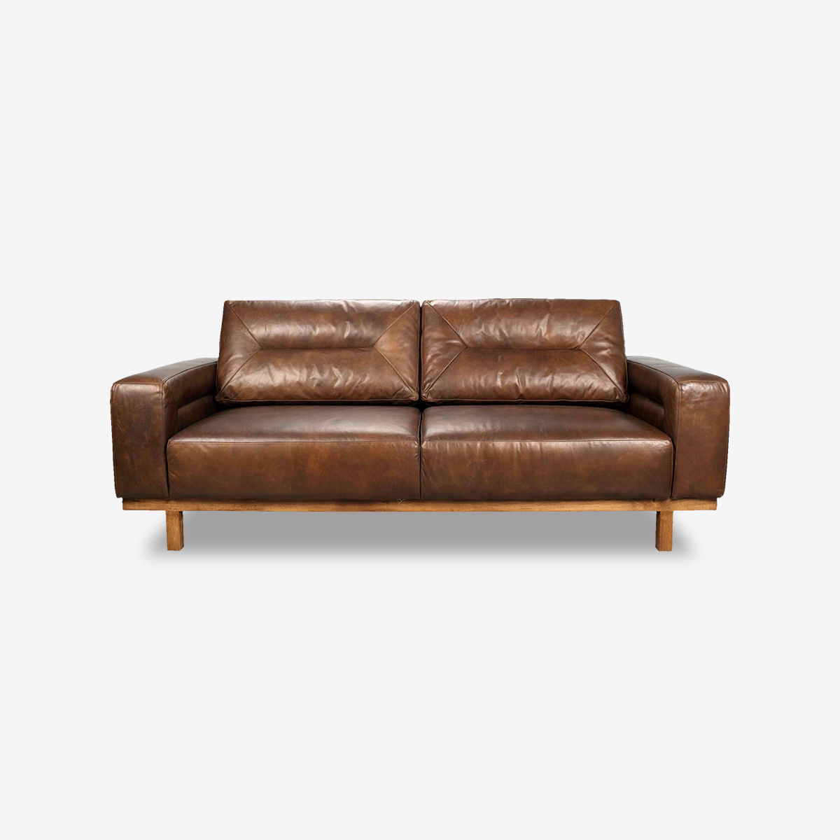 Hoace Classic Leather Sofa（Three Seater）