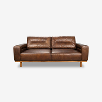 Hoace Classic Leather Sofa（Three Seater）