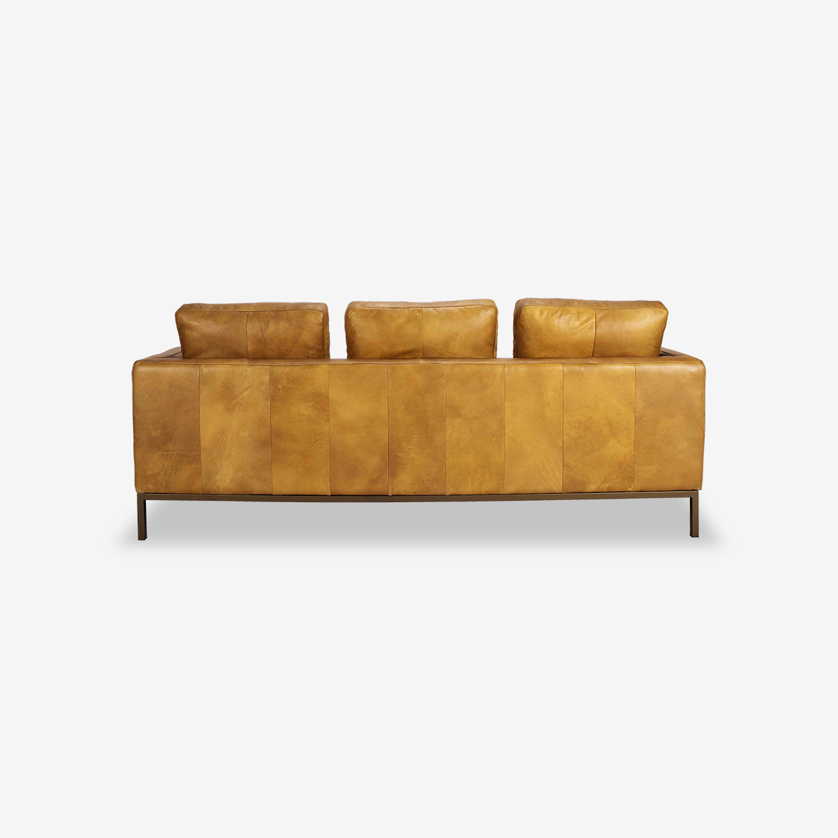 Roger Vintage Leather Three-Seater