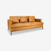 Roger Vintage Leather Three-Seater
