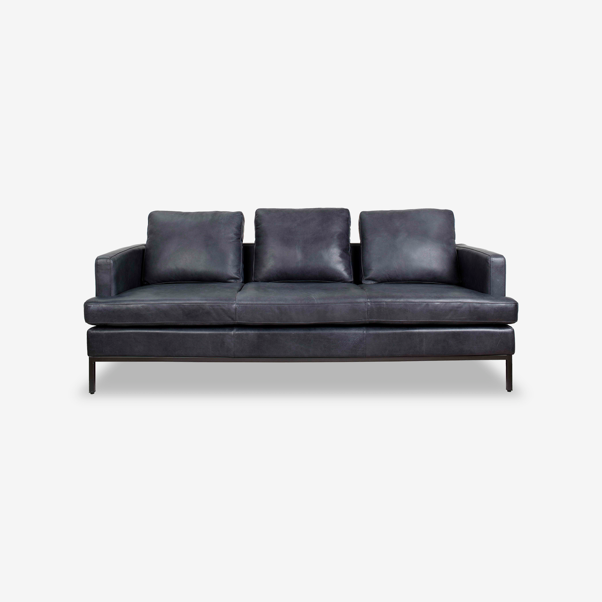 Roger Vintage Leather Three-Seater
