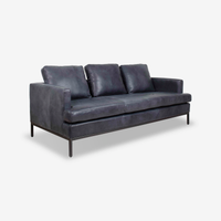 Roger Vintage Leather Three-Seater