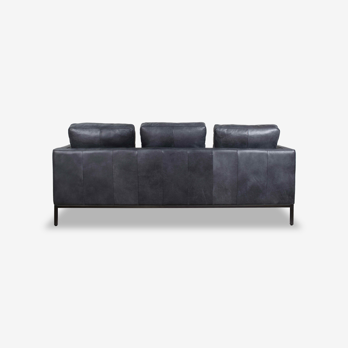 Roger Vintage Leather Three-Seater