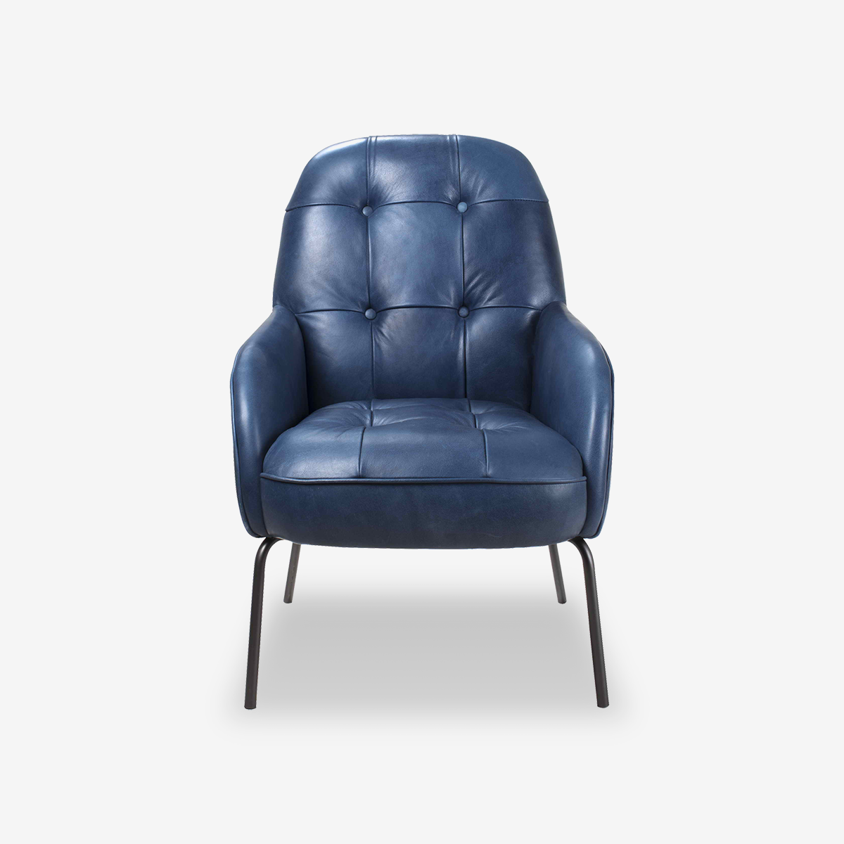 Luca Vintage Leather Dining Chair