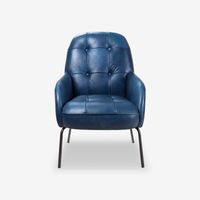 Luca Vintage Leather Dining Chair