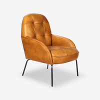 Luca Vintage Leather Dining Chair