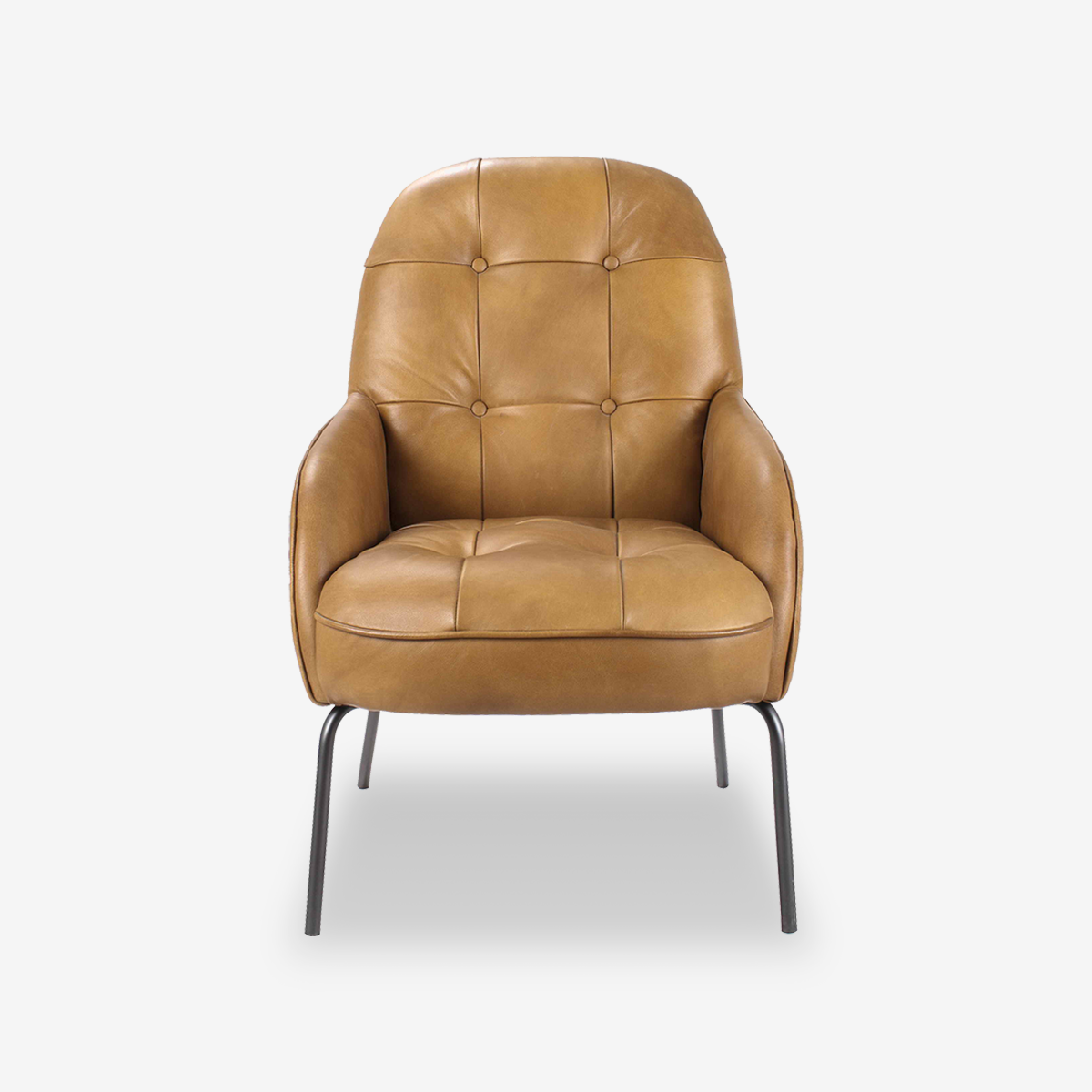 Luca Vintage Leather Dining Chair