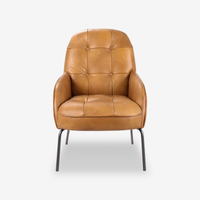 Luca Vintage Leather Dining Chair