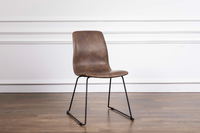 Fonda Industrial Leather Armchair