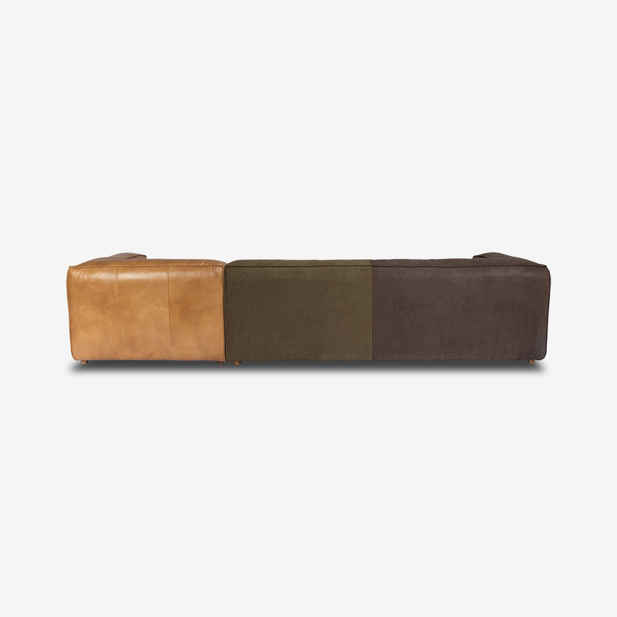Timothy Patchwork Leather Sofa RH-C
