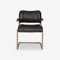 Flo Vintage Leather Dining Chair