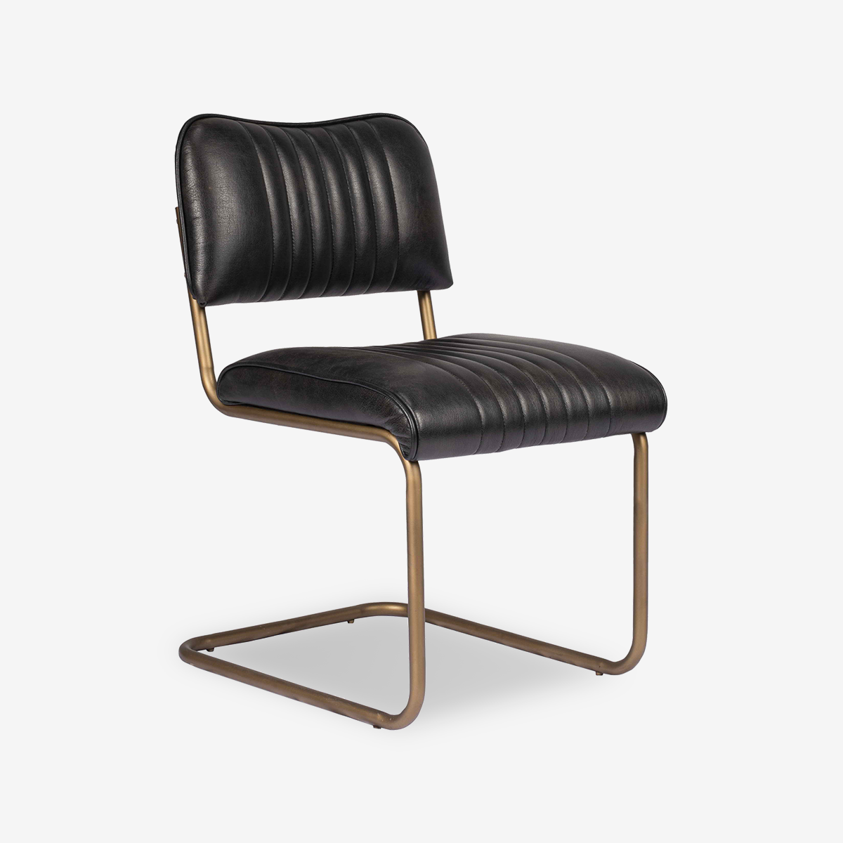 Fitz Vintage Leather Dining Chair