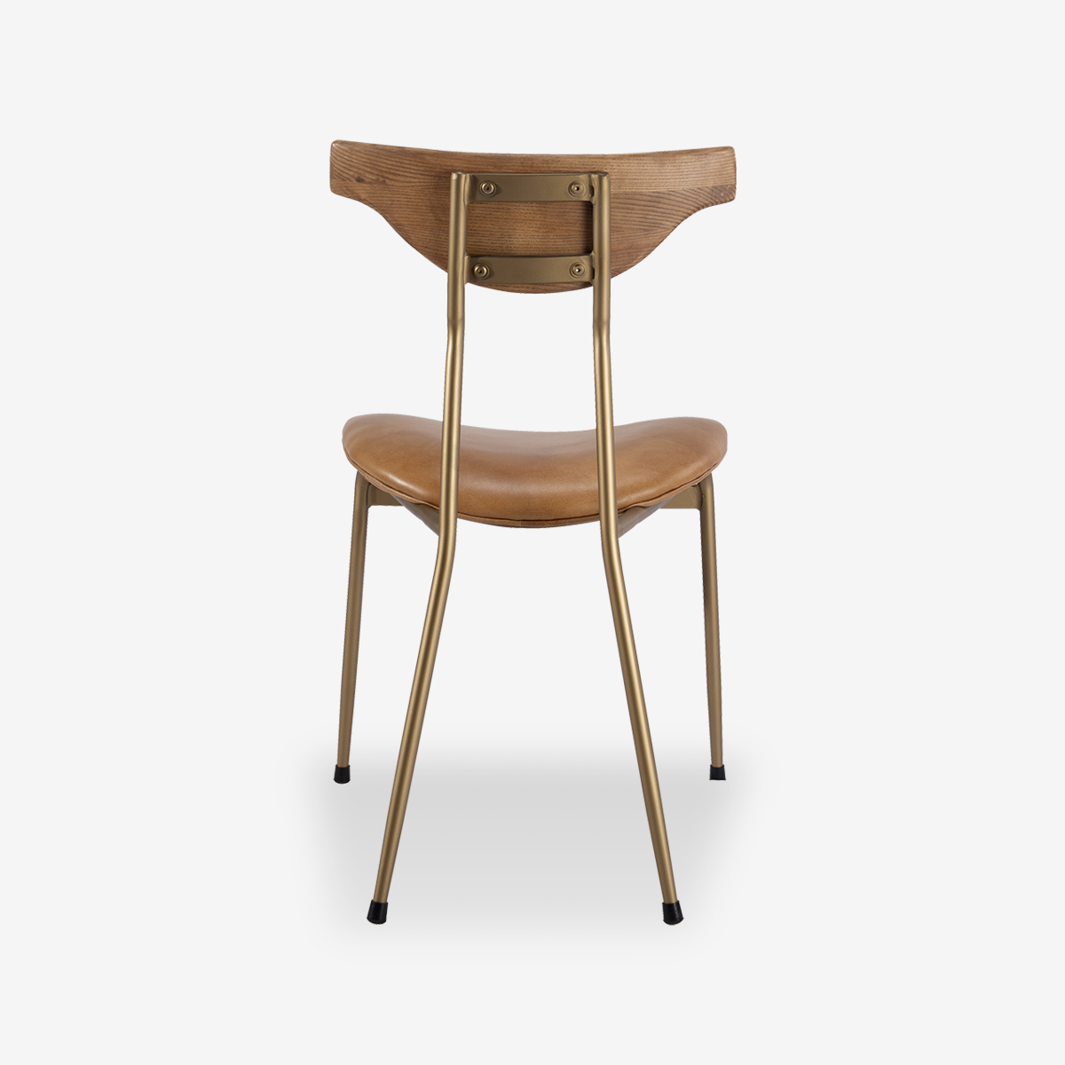 Elvis Industrial Leather Dining Chair