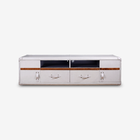 Sovereign Leather TV Stand