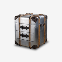 Aero-Explorer Vintage Trunk Turbojet Silver