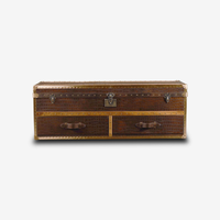 Vintage Antique Crocodile Trunk-RT130