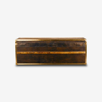 Vintage Antique Crocodile Trunk-RT130