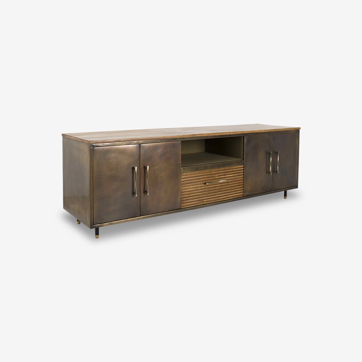 Industrial Axis TV Stand