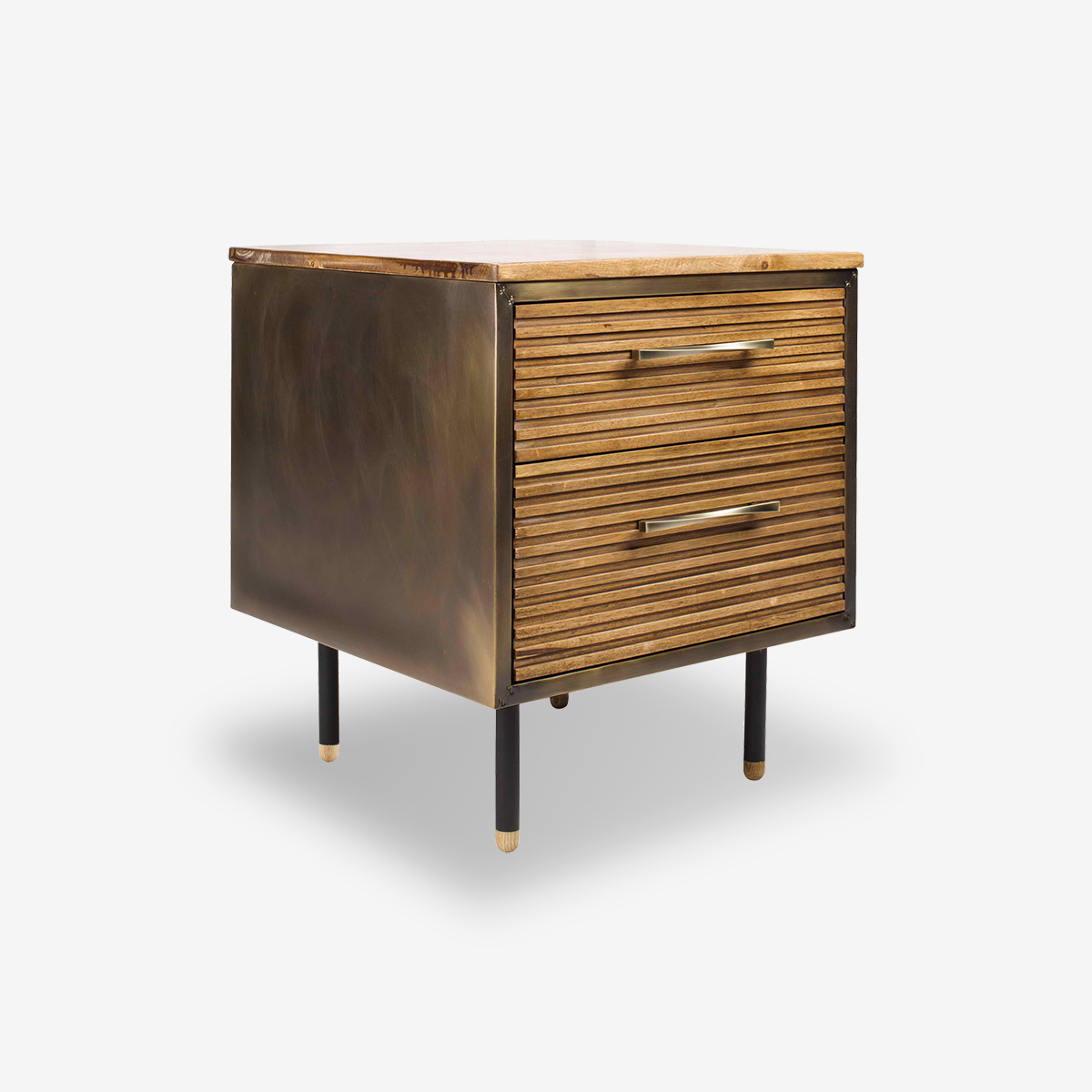 Nordic Industrial Lamp Table