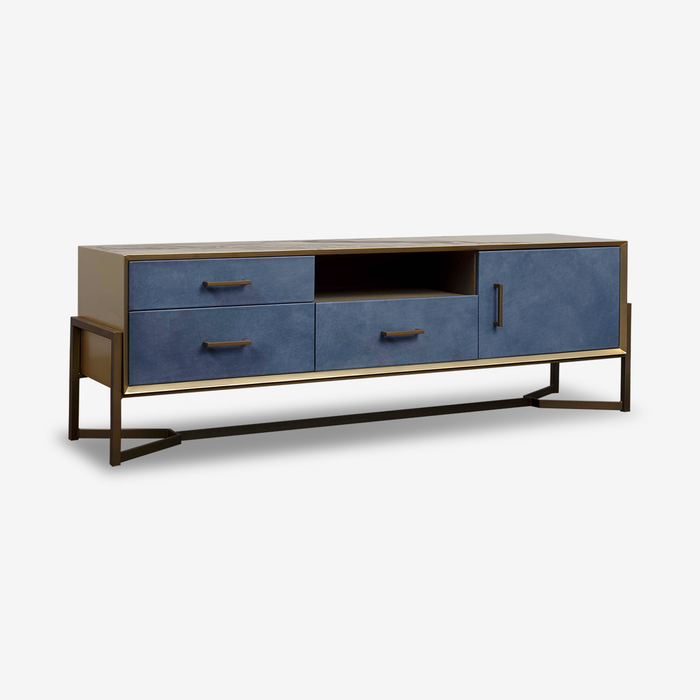Avenue Brass TV Stand