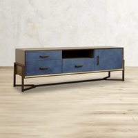 Avenue Brass TV Stand