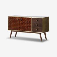 Mosaic Brass Cabinet