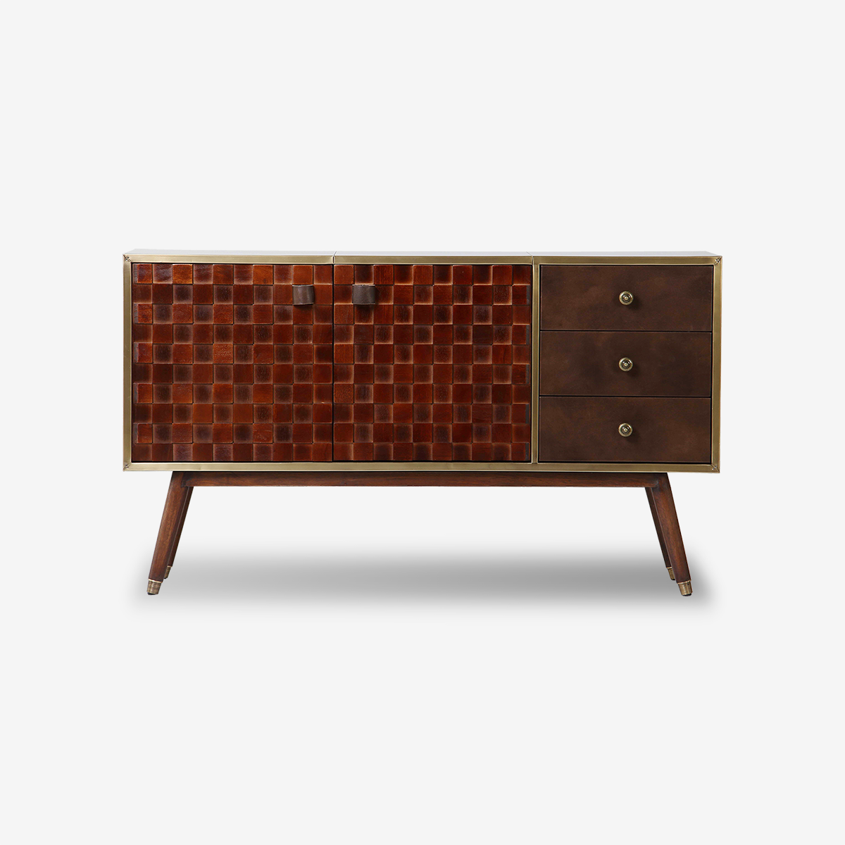 Mosaic Brass Cabinet