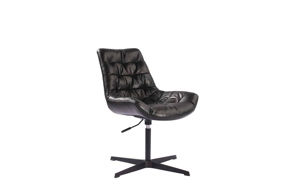 Murray Retro Tufted Swivel Chair