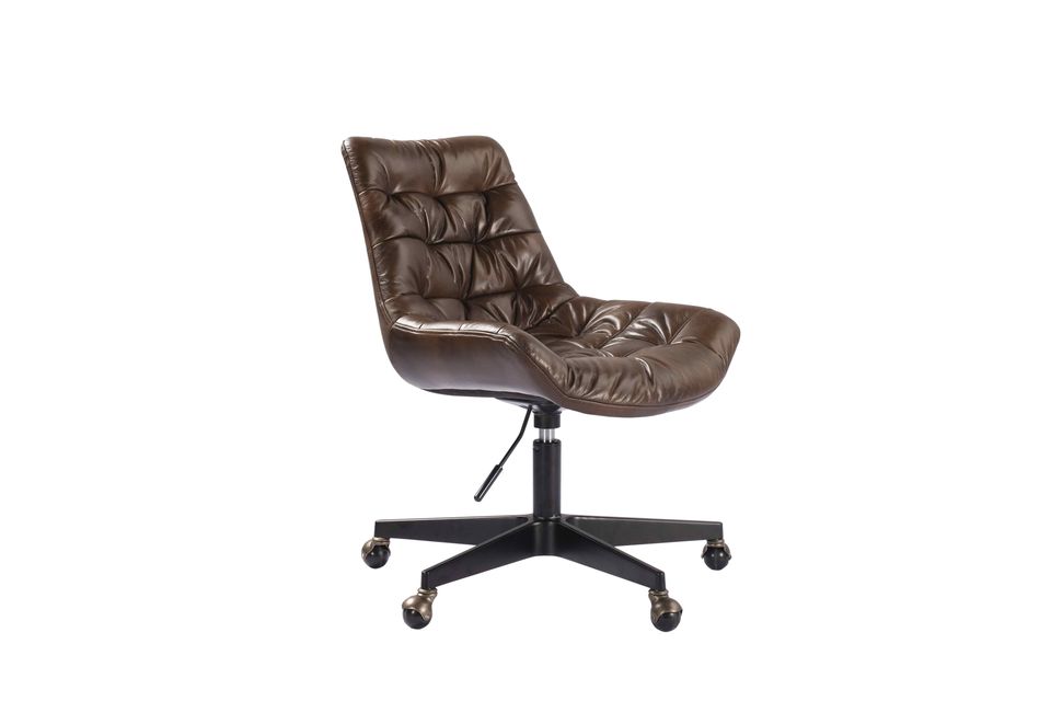 Murray Retro Tufted Swivel Chair