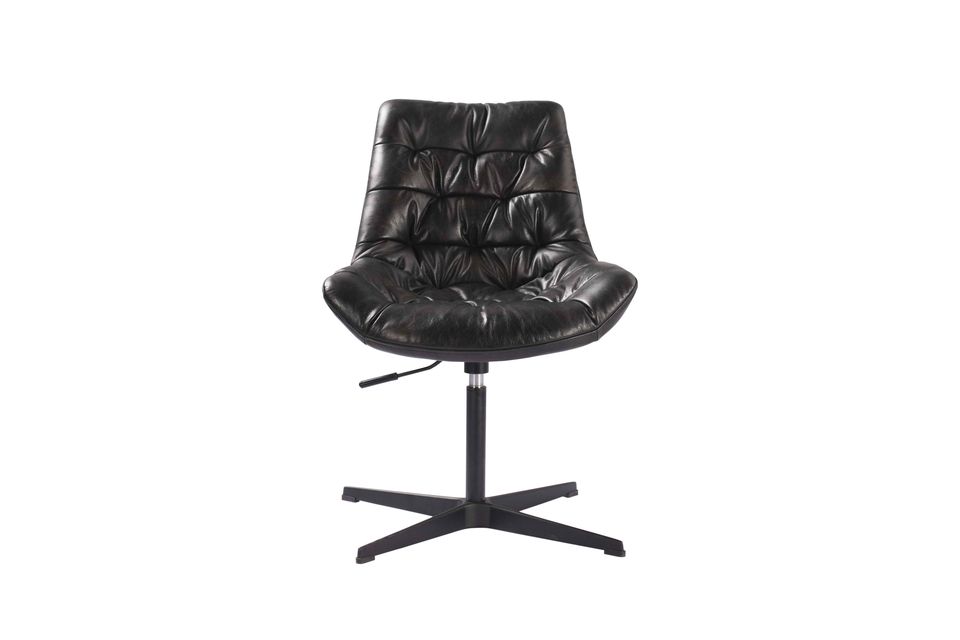 Murray Retro Tufted Swivel Chair