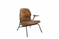 Aero-Vintage Leather Lounge Chair